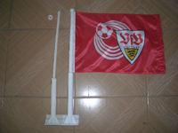 FOOTBALL CAR FLAG from China