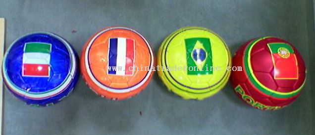 Promotional Flag Soccer Ball