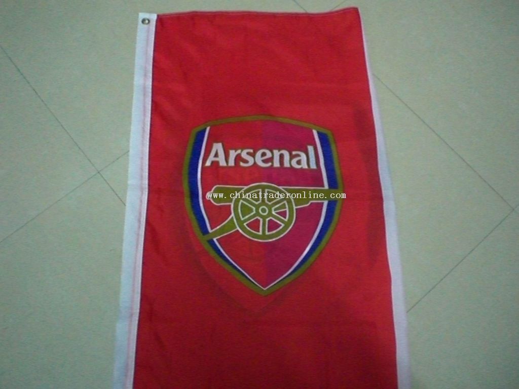 ARSENAL CLUB FLAG from China