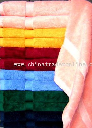 Combed Cotton Towels from China