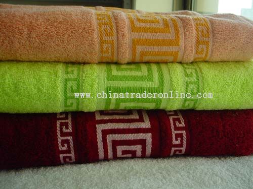 Dobby Bath Towels Set