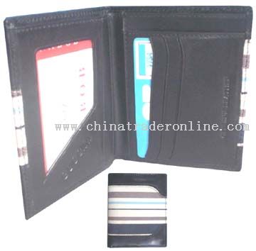 leather wallet from China