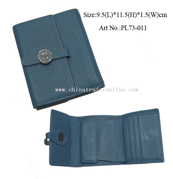 Leather wallet from China