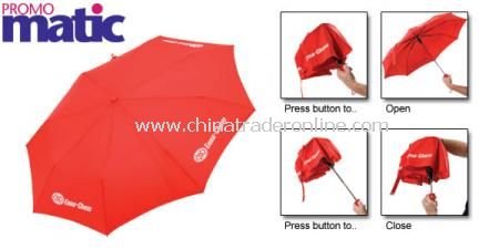 Promatic Auto Open and Close Telescopic Umbrella from China