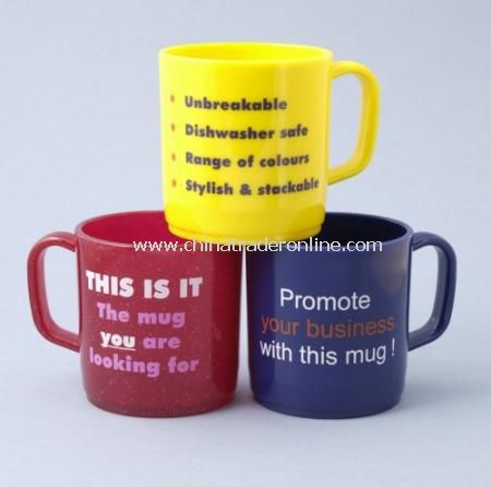 10oz Plastic Mugs 30% RECYCLED from China