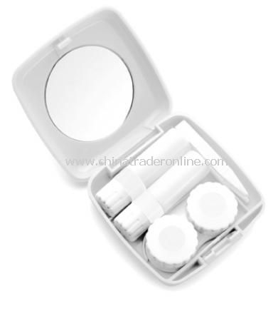 Contact lens travel set.