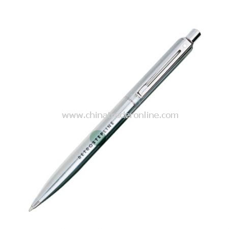 Sheaffer Sentinel Brushed Chrome Ballpen from China