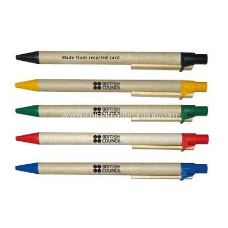 Storia Recycled Pen with flat clip