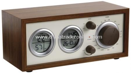 Classic Radio With Temperature