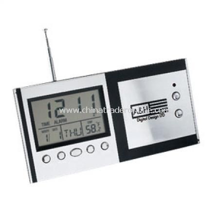 Desk Clock Scan Radio from China