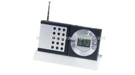 DIGITAL SCAN ALARM CLOCK RADIO  FM Only. Requires 2 x AAA batteries (not included) from China