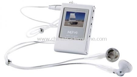 MP4 PLAYER  256MB. Please note this item is supplied with a 2 pin plug.