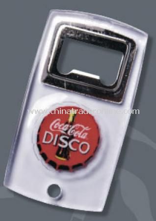 Bottle Opener 45x85 mm, 2 in 1 from China