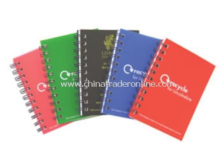 Recycled A6 Polypropylene Cover Notepads