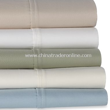 Royal Velvet Olympic Queen Sheet Set, 100% Cotton Sateen, 400 Thread 