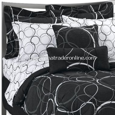 Bancroft Black Bedding Set Model No.:CTO38543