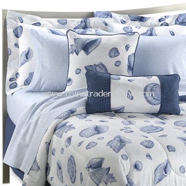 Seascape Complete Bed Ensemble, 100% Cotton