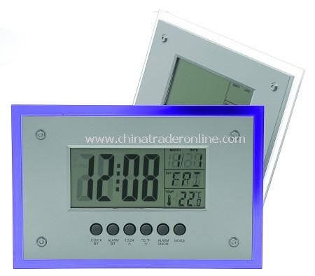 LCD Digital Wall Clock from China