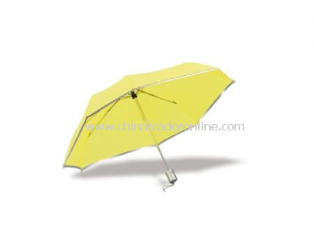 High visibility umbrella with automatic opening and closing, carrying sleeve included (D) from China