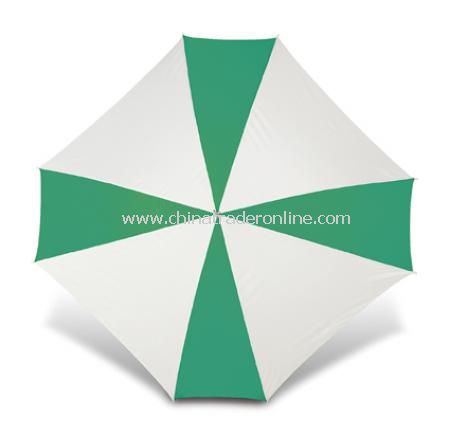 Promotional umbrella with wooden handle and automatic opening (D) from China