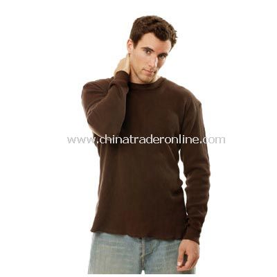 100% ORGANIC Long-Sleeve Crew Thermal from China