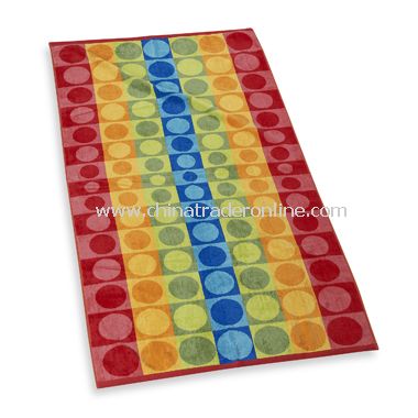 Multi Dot 34 x 64 Beach Towel, 100% Cotton from China