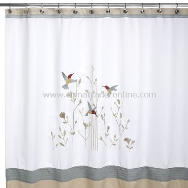 Colibri Fabric Shower Curtain from China