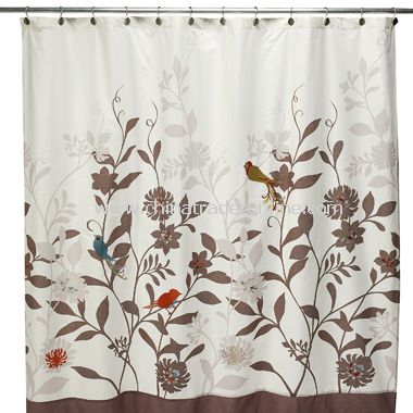 Daintree Fabric Shower Curtain from China