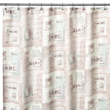 Hope Fabric Shower Curtain