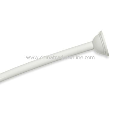 Moen White Curved Shower Rod