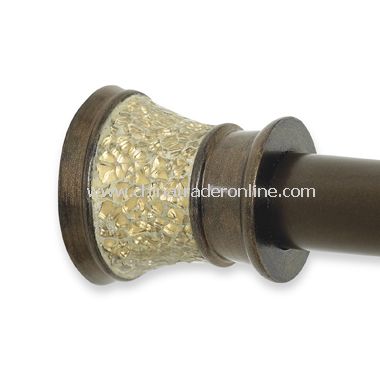 Morillo Decorative Shower Tension Rod - Gold