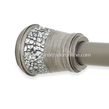 Omni Decorative Shower Tension Rod - Pewter from China