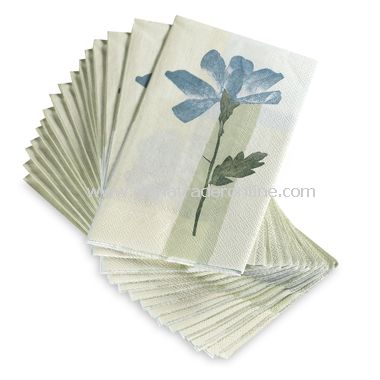 Spa Leaf Disposable Buffet/Guest Towels by Croscill (Set of 16) from China