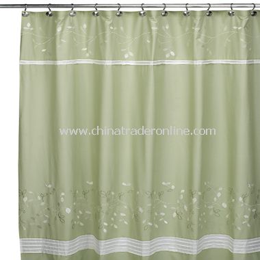 Spring Lake Fabric Shower Curtain