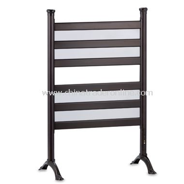 Warmrails Temperature Controlled Oil Rubbed Bronze Finish Towel Warmer and Drying Rack