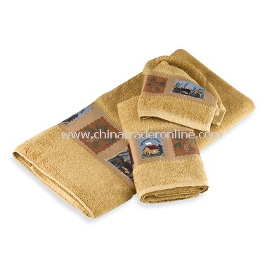 Wilderness Retreat Bath Towels, 100% Cotton from China