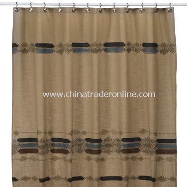 B. Smith Naya Fabric Shower Curtain