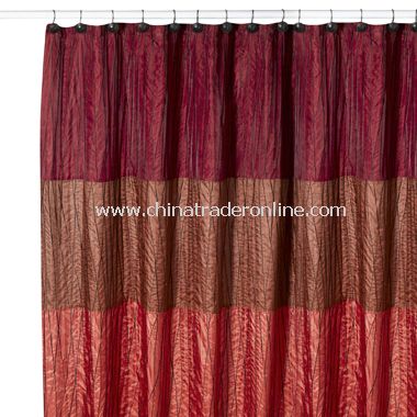 Candella Fabric Shower Curtain by B. Smith