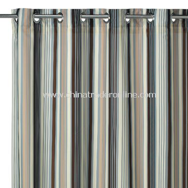 Cape May Fabric Shower Curtain and Liner