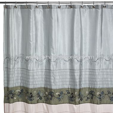 Caroline Fabric Shower Curtain by Croscill