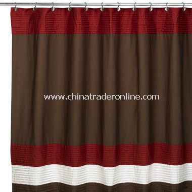 DKNY Color Block Brick Fabric Shower Curtain, 100% Cotton from China