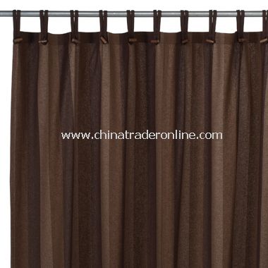 Eco-ordinates® Houston Woodland Recycled Fabric Shower Curtain from China