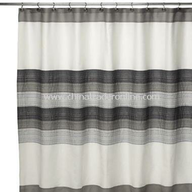 Fabric Shower Curtain, 100% Cotton from China