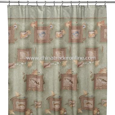 Fishing Shower Curtain by Saturday Knight Limited from China