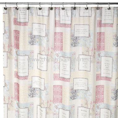Imagination Fabric Shower Curtain