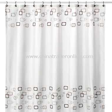 Kaci Fabric Shower Curtain from China