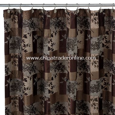 Lancaster Fabric Shower Curtain by Croscill from China