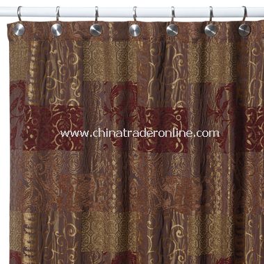 Opulence Fabric Shower Curtain by Croscill from China