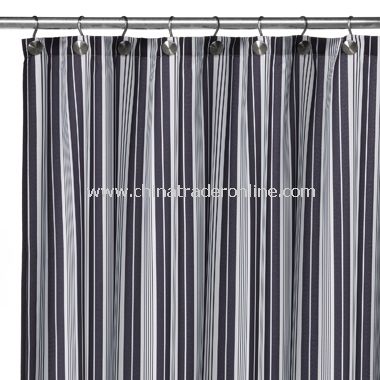 Picardi Stripe Fabric Shower Curtain