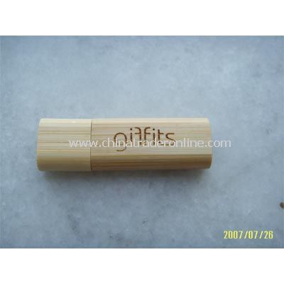 128MB Bamboo Flash Drive from China